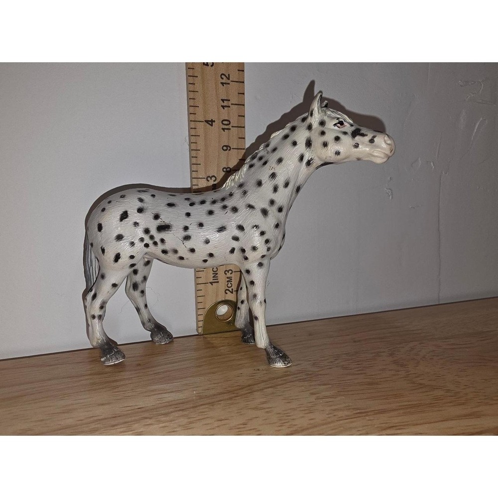 Retired Schleich Knabstrupper Mare (Item 13617) 2006 replacement horse figure